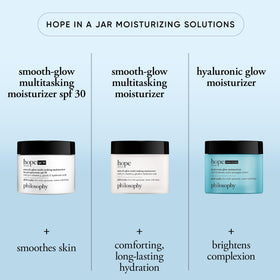 philosophy hope in a jar smooth-glow moisturizer with tangerine peel extract