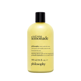 philosophy iced mint lemonade shower gel front view with packaging