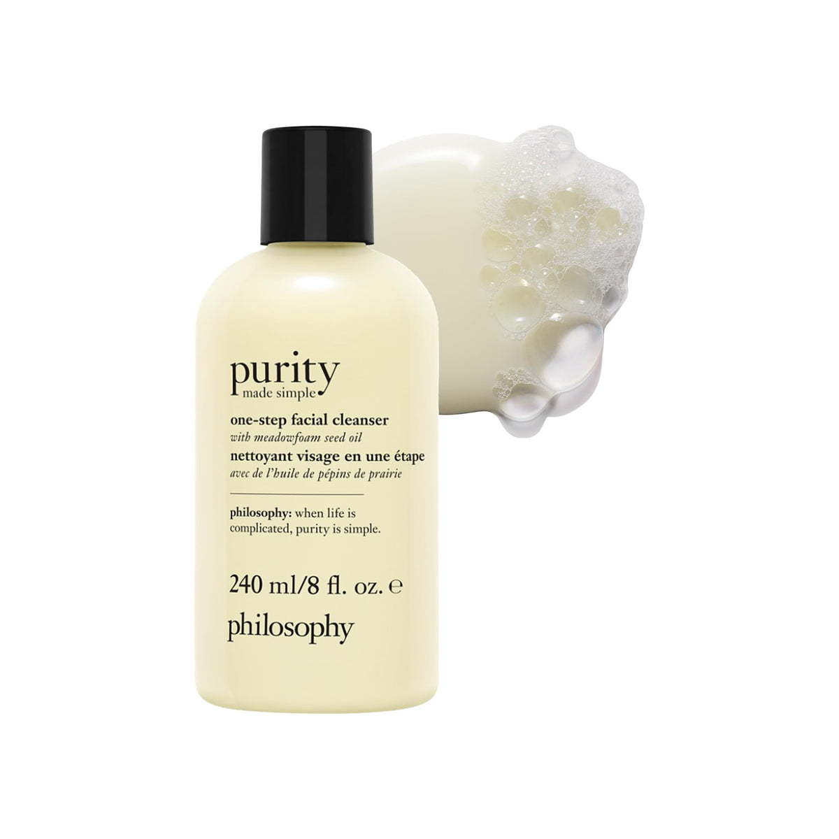 philosophy Purity Made Simple Facial Cleanser front view 280g