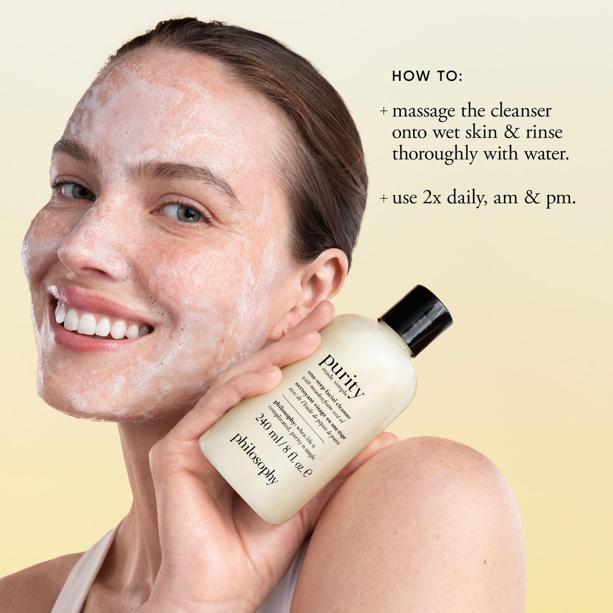 philosophy Purity Made Simple Facial Cleanser packaging