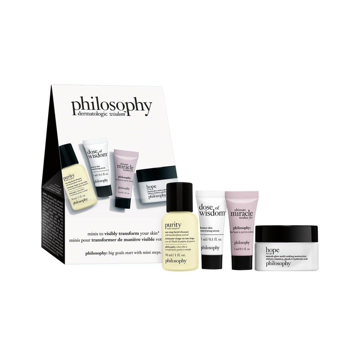 philosophy Purity Made Simple Facial Cleanser Set front view