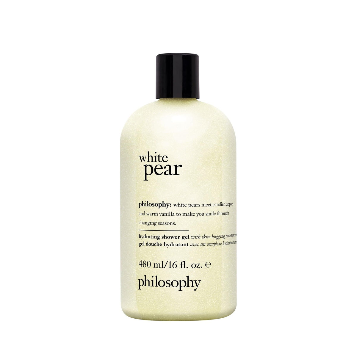 philosophy White Pear Shower Gel 16 fl oz front view