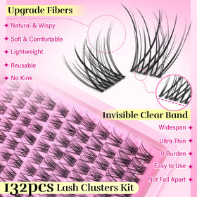 PHKERATA lash bond and seal glue included in the kit