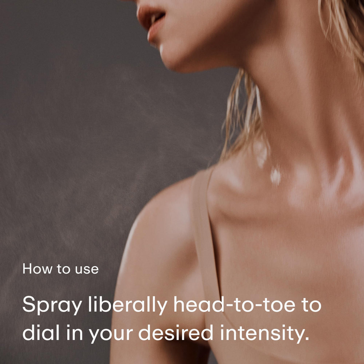 PHLUR Amber Haze Body Mist in lifestyle setting