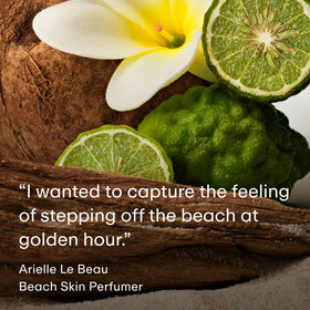 PHLUR Beach Skin Body Mist with coconut and flowers