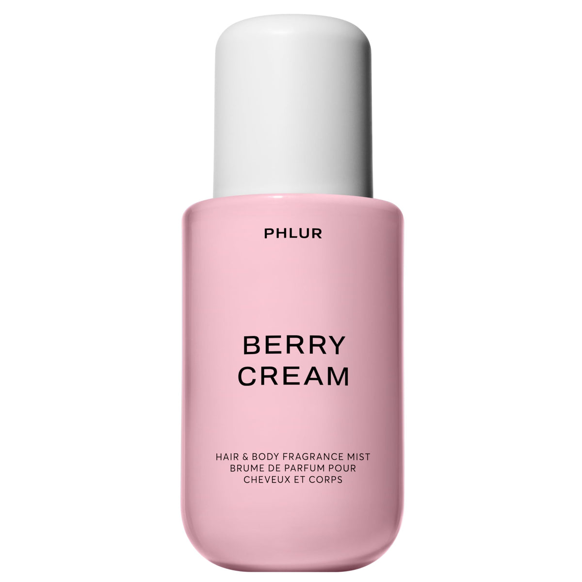 PHLUR Berry Cream Body Mist bottle front view