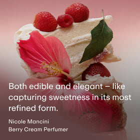 PHLUR Berry Cream Body Mist with berries and vanilla ingredients