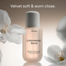 PHLUR Cashmere Skin Body Mist bottle close-up