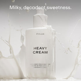 PHLUR Heavy Cream Body Mist packaging and label