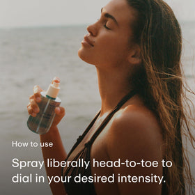 PHLUR Island Swim Body Mist 8 Fl Oz with coconut and citrus fruits