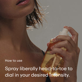 PHLUR Mango Mood Body Mist packaging with vibrant design