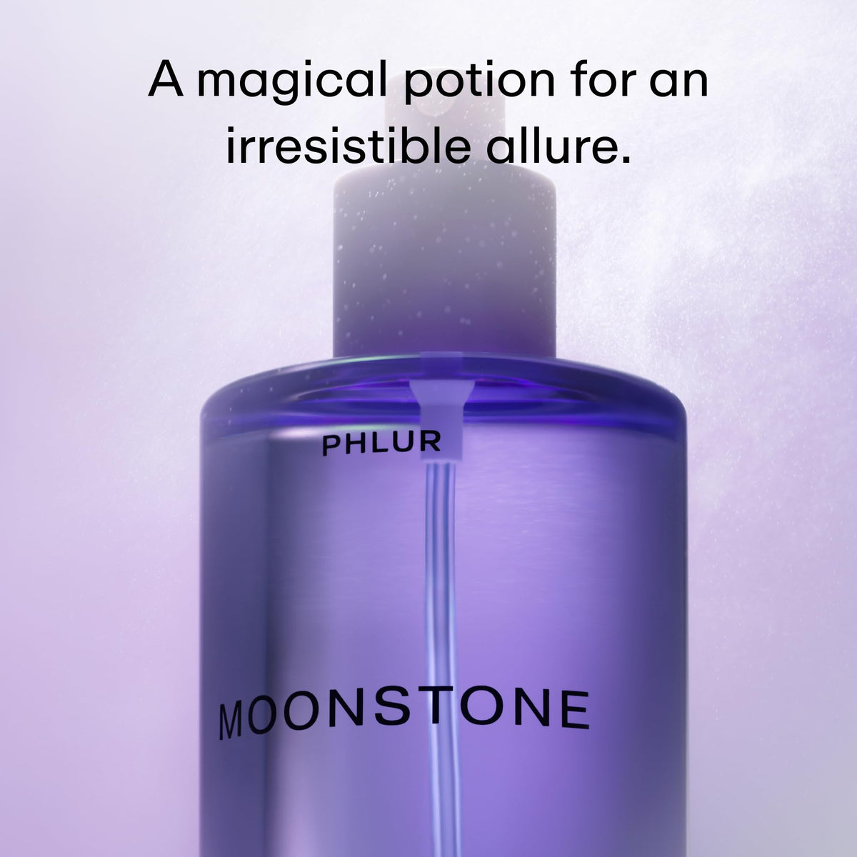 PHLUR Moonstone Body Mist 3 Fl Oz bottle side view