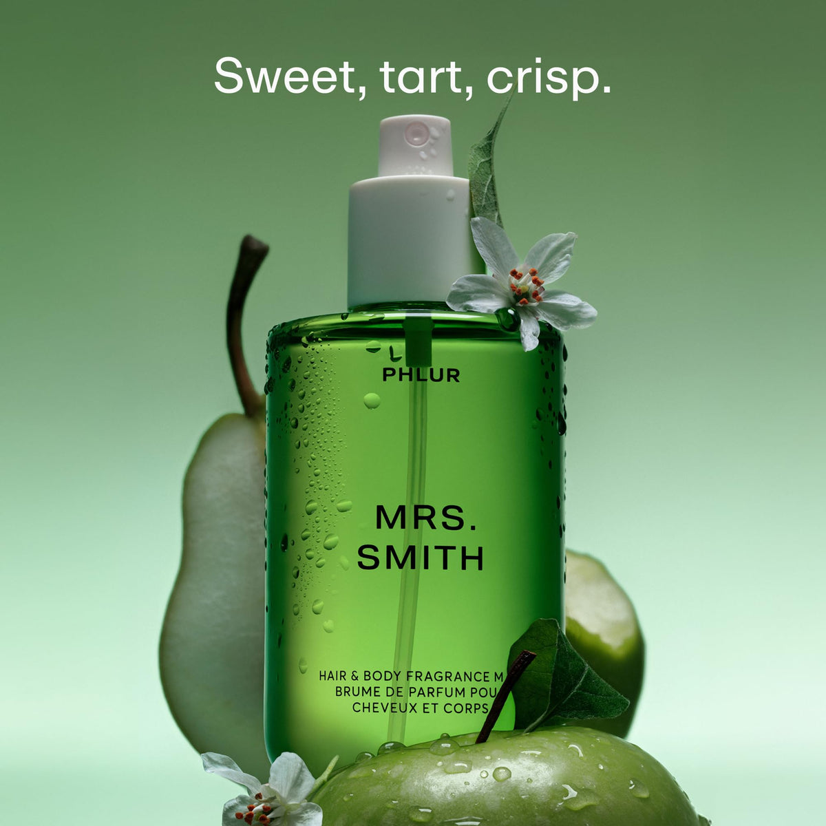 PHLUR Mrs. Smith Body Mist packaging side view