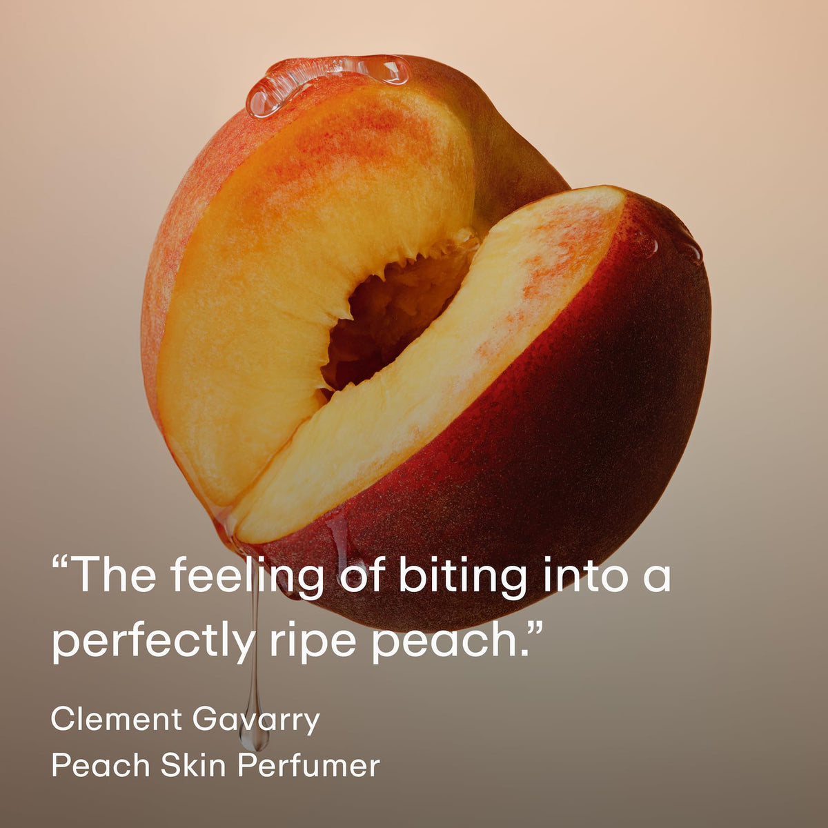 PHLUR Peach Skin Body Mist packaging details