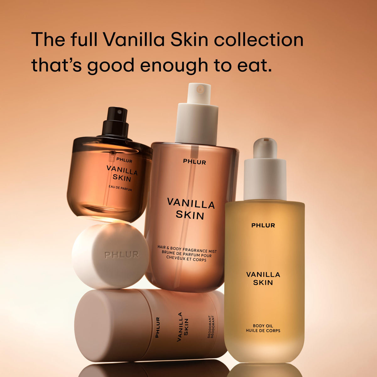 PHLUR Vanilla Skin Body Mist side view