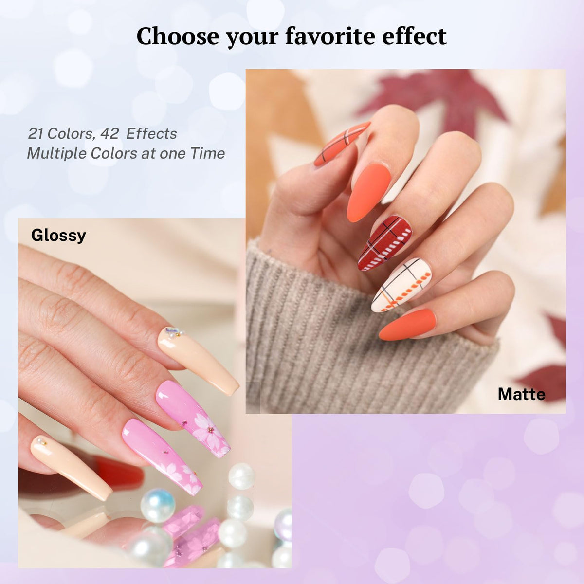 phoenixy matte top coat application on nails