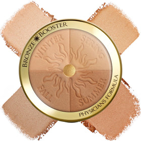 Physicians Formula Bronze support front view with multi-coloured bronzing powder