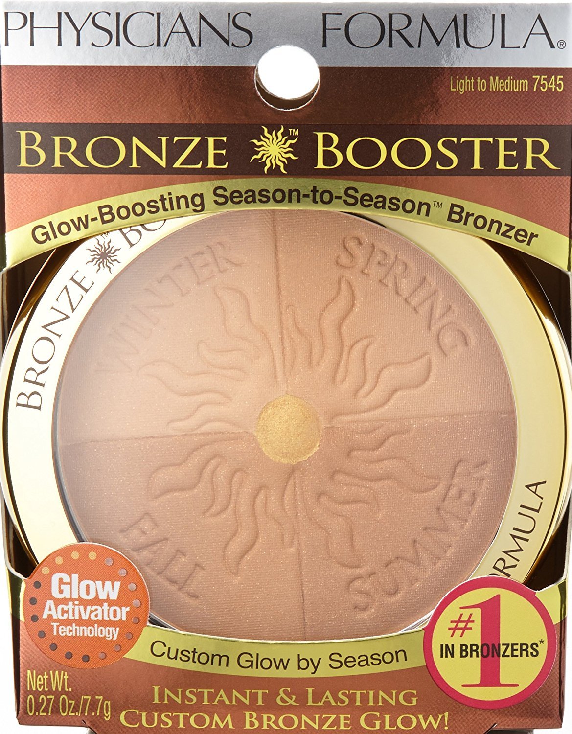 Physicians Formula Bronze support in a makeup routine setting