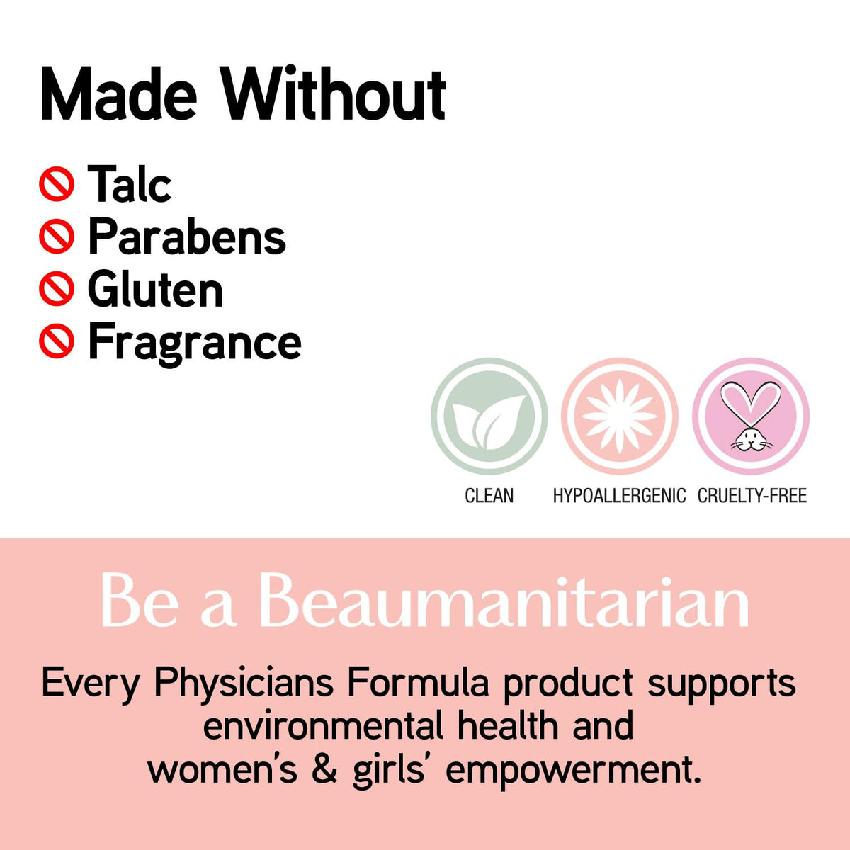 Physicians Formula Bronze support swatches on skin