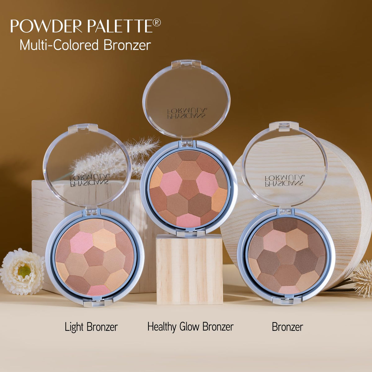 Physicians Formula bronzer palette on a vanity
