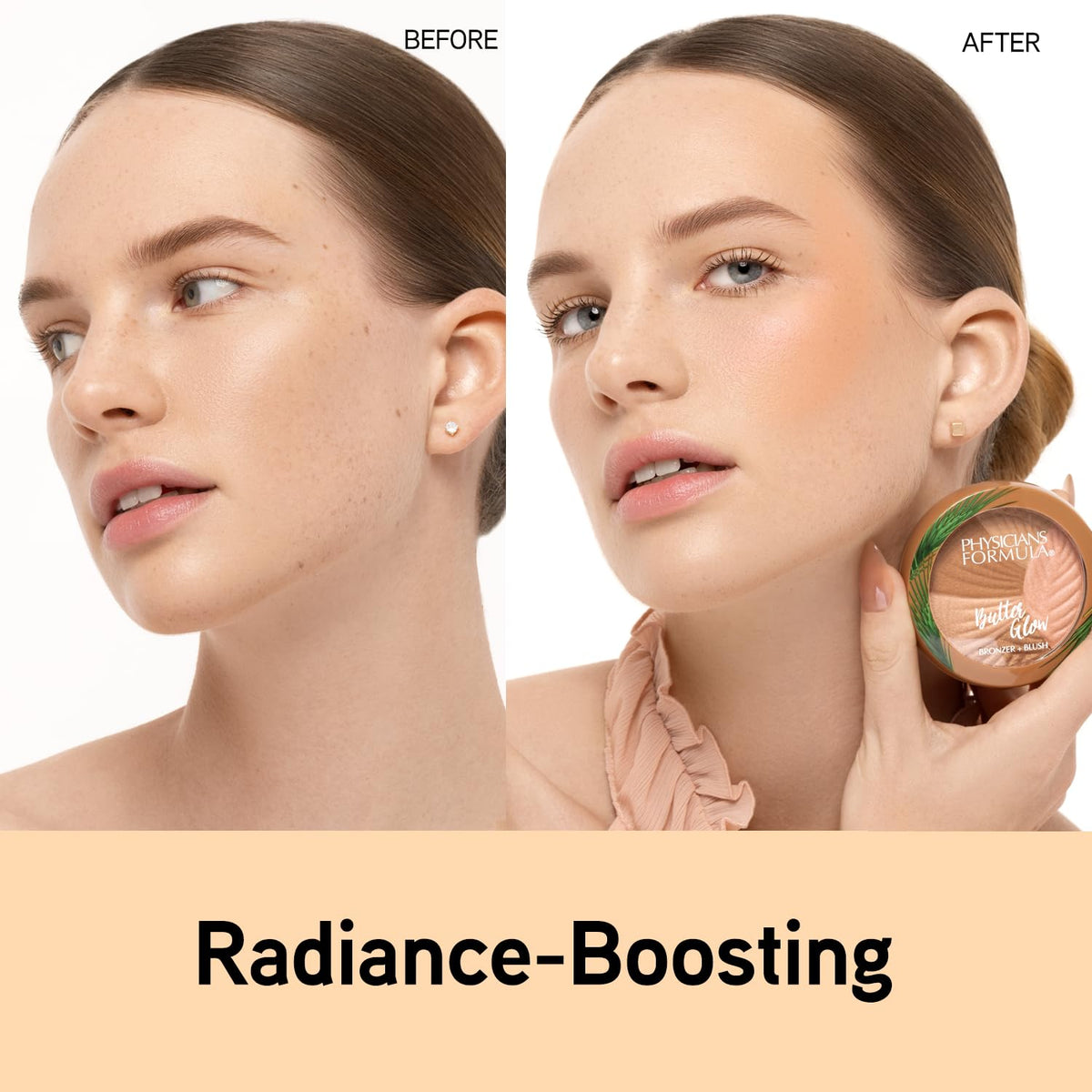 Physicians Formula Butter Glow Bronzer & Blush swatch on skin