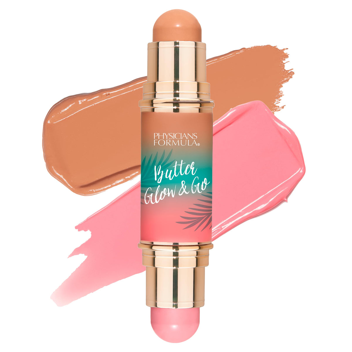 Physicians Formula Butter Glow & Go Multiuse Stick in Beachy Pink front view