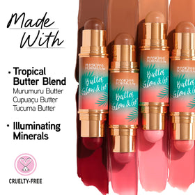 Physicians Formula Butter Glow & Go Multiuse Stick showing dual-ended design