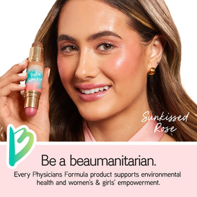 Physicians Formula Butter Glow & Go Multiuse Stick swatched on skin