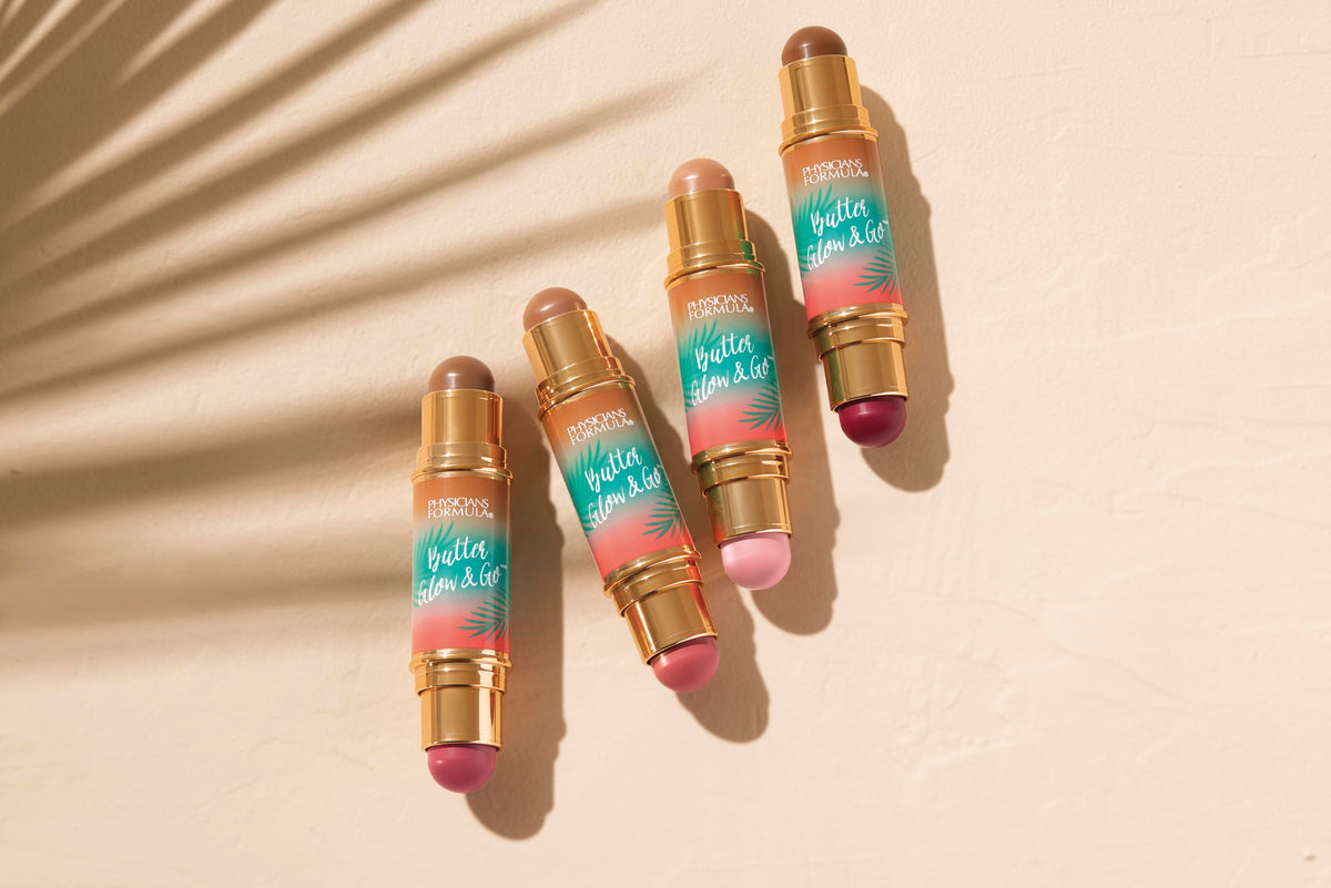 Physicians Formula Butter Glow & Go Stick swatches