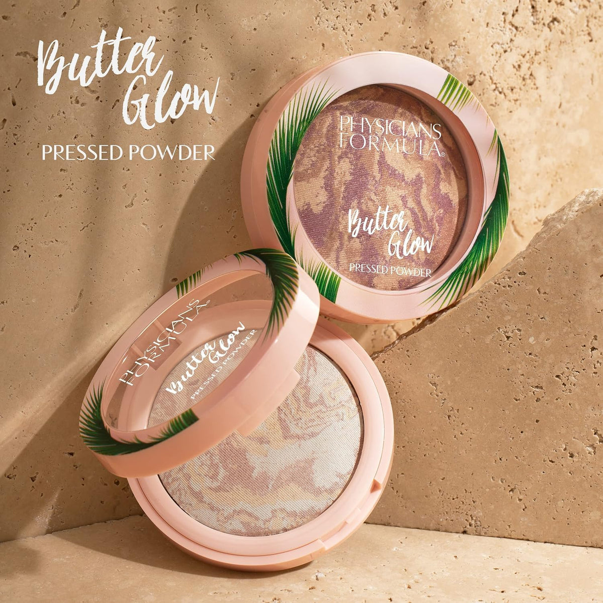 Physicians Formula Butter Glow Pressed Powder on vanity