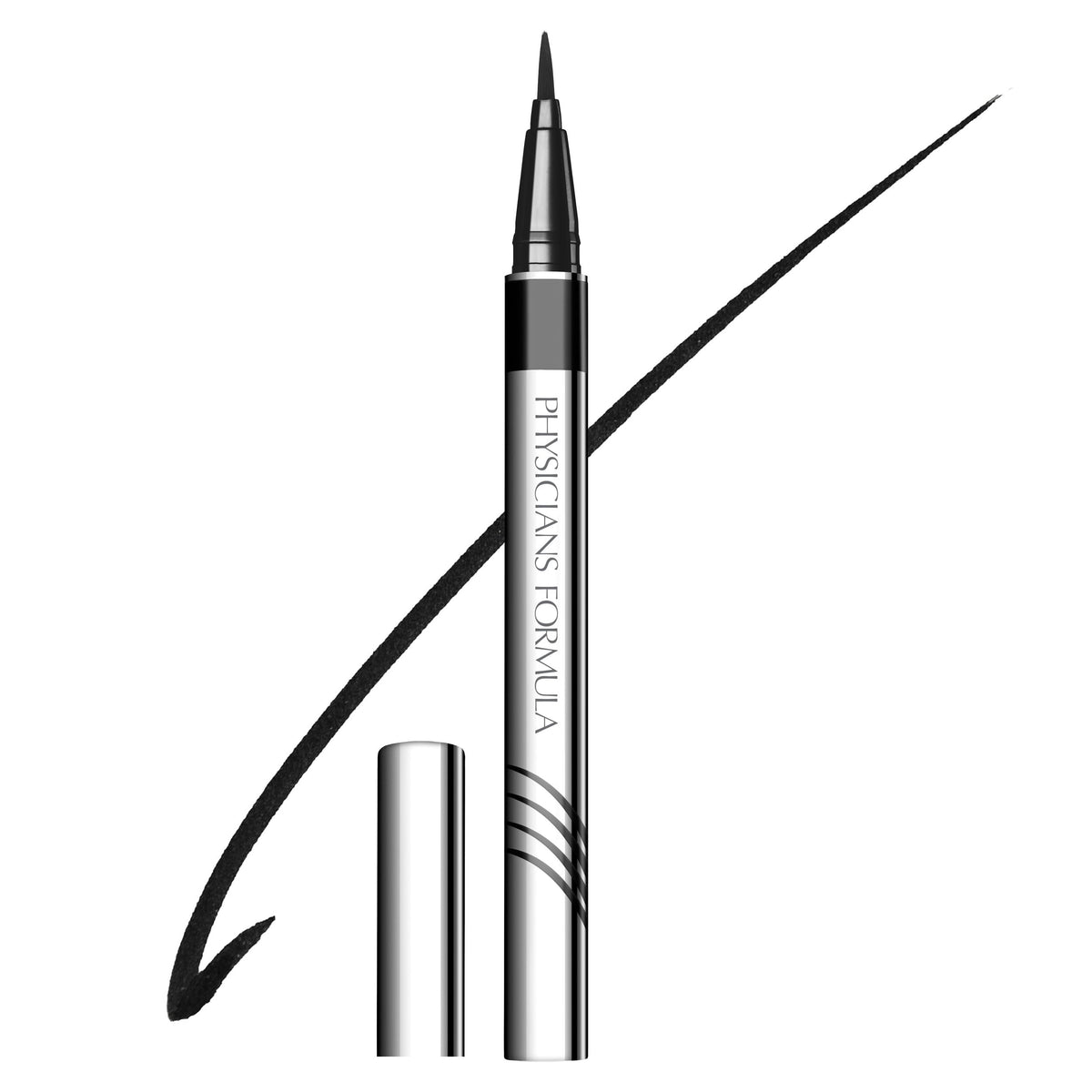 Physicians Formula Eye support 2-in-1 Eyeliner Serum in Black, front view