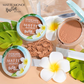 Physicians Formula Matte Monoi Butter Bronzer with makeup brush