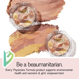 Physicians Formula Mineral Wear Diamond Dust Luminous Bronzer with brush