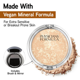 Physicians Formula Mineral Wear Talc-Free Face Powder translucent texture close-up