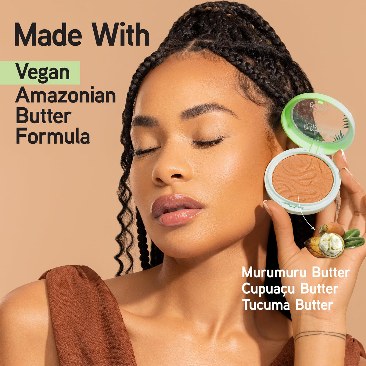Physicians Formula Murumuru Butter Bronzer Deep Bronzer with brush