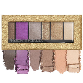 Physicians Formula Shimmer Strips Eyeshadow Palette front view with six shades