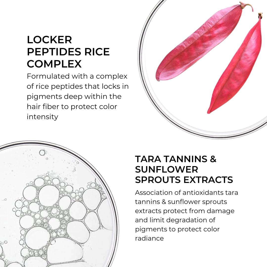 PHYTO Color Anti-Fade Shampoo with ingredients displayed