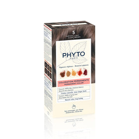 PHYTO Phytocolor 5 Light Brown Permanent Hair Color box front view