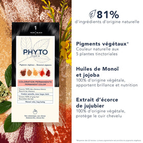 PHYTO Phytocolor instruction leaflet and gloves included