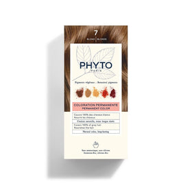 PHYTO Phytocolor Permanent Hair Color 7 Blonde packaging front view