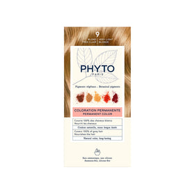 PHYTO Phytocolor Permanent Hair Color 9 Very Light Blonde packaging front view