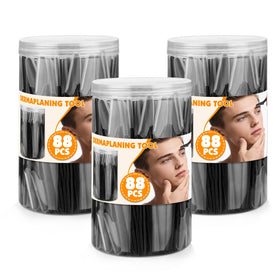 Phyyixs 3-Pack Dermaplaning Tool with reusable jar