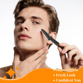 Phyyixs eyebrow razors with protective caps