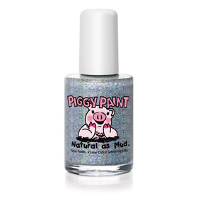 Piggy Paint Glitterbug nail polish front view with glitter finish