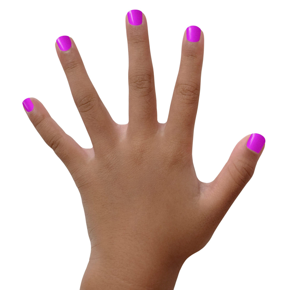 Piggy Paint Groovy Grape 15ml nail polish brush close-up