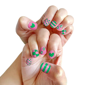 Piggy Paint Nail Polish Pens in a fun creative setting