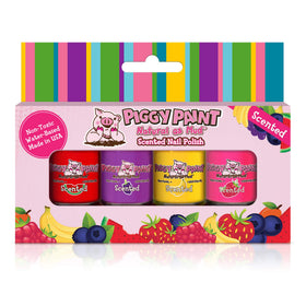 Piggy Paint Scented Nail Polish 4 Pack Kit front view