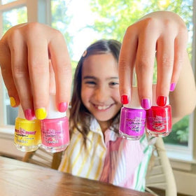 Piggy Paint Scented Nail Polish packaging design