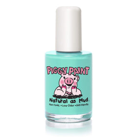 Piggy Paint Seafoam Green Nail Polish front view 0.5 oz bottle