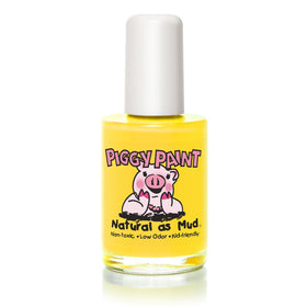 Piggy Paint Sunshine Yellow nail polish front view
